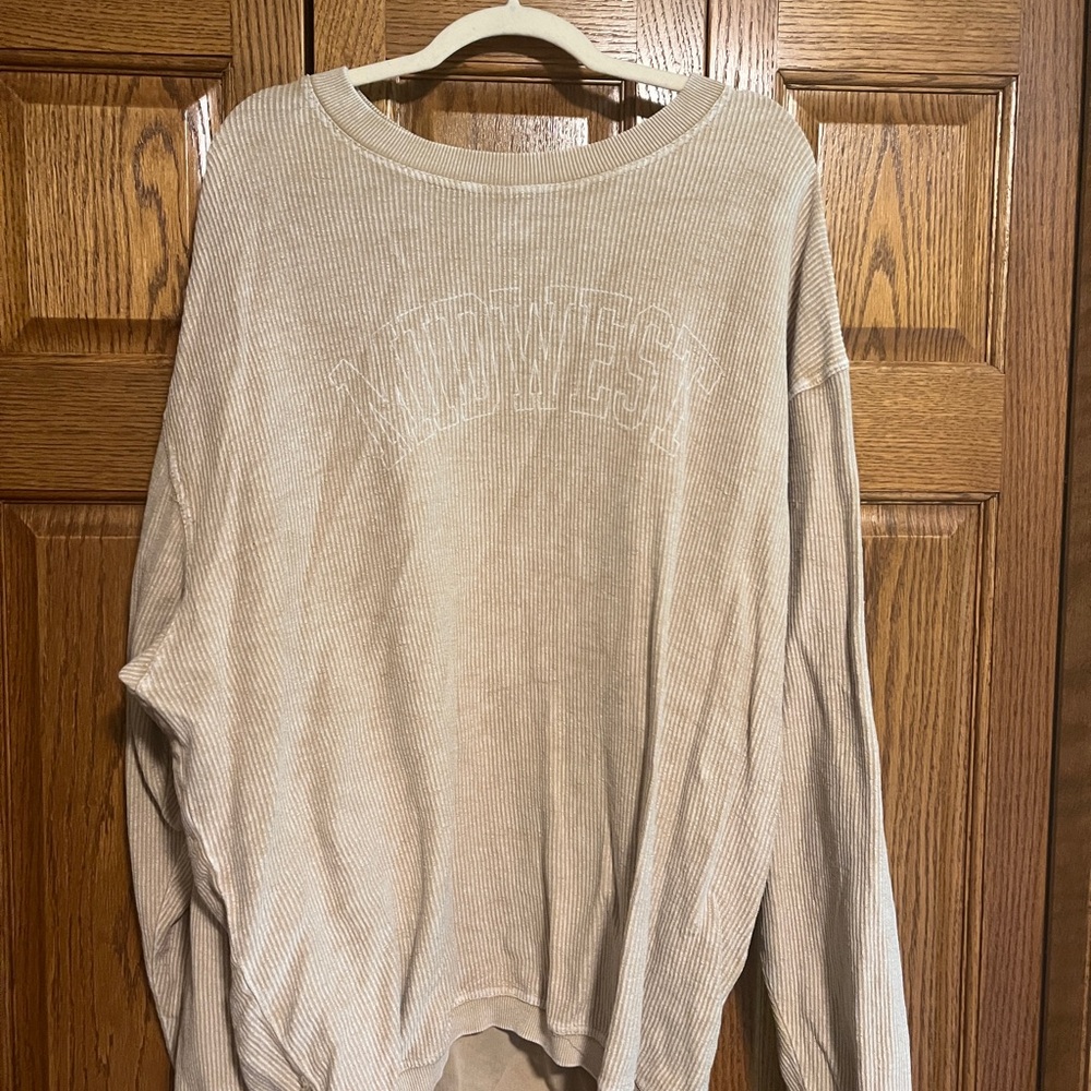 Midwest Beige Sweatshirt